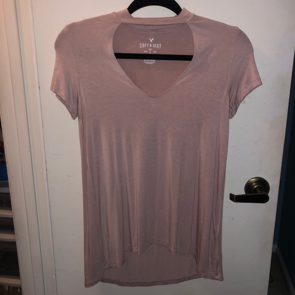 Pink American Eagle T-Shirt